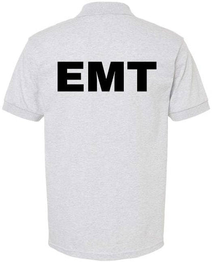 EMT Polo Shirt Emergency Medical Technician First Responder 911 Paramedic Golf Shirt