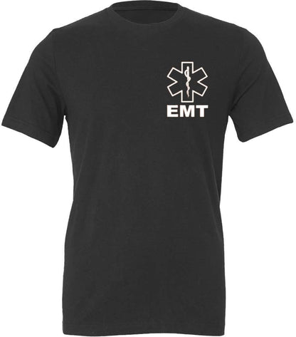 EMT T-Shirt | 100% Cotton Emergency Medical Technician 911 Paramedic Shirt | Short Sleeve Tee for Men & Women