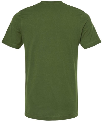 Solid Color Military Style T-Shirts | 100% Cotton Ring Spun Army Color Short Sleeve Crewneck Tee Shirts | 3 Pack