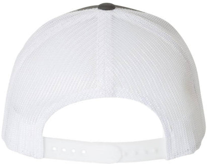 XRP Logo Embroidered Trucker Hat | Crypto Coin Symbol Mesh & Snap Back Adjustable Cap