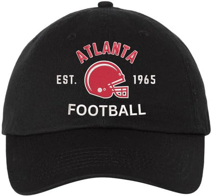 Football Team Dad Hat USA Embroidered Cotton Cap Adjustable Buckle National League Color Helmet Fan Hat