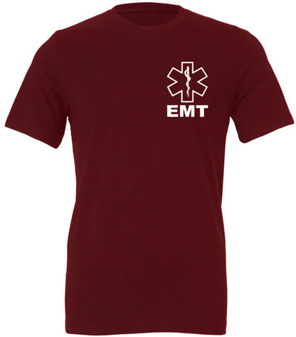 EMT T-Shirt | 100% Cotton Emergency Medical Technician 911 Paramedic Shirt | Short Sleeve Tee for Men & Women
