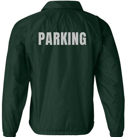 Parking Attendant Lightweight Coaches Jacket | Windbreaker Valet Parking Waterproof Coat