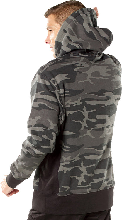 Black Camo Every Day Pullover Hooded Sweatshirt