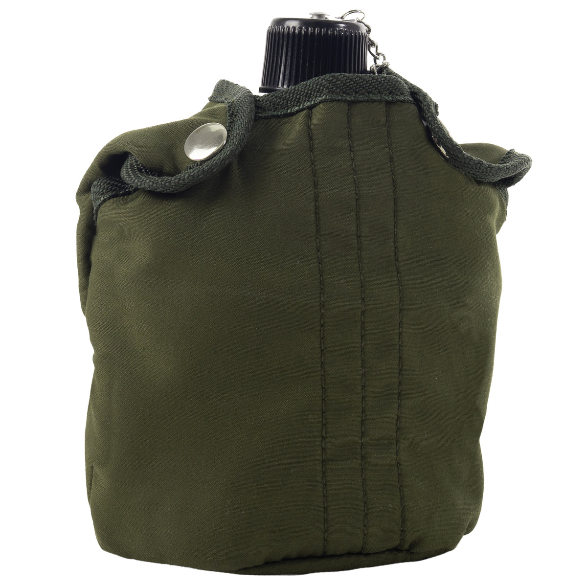 Aluminum Military GI Style 1 Quart Canteen with Olive Drab Cover