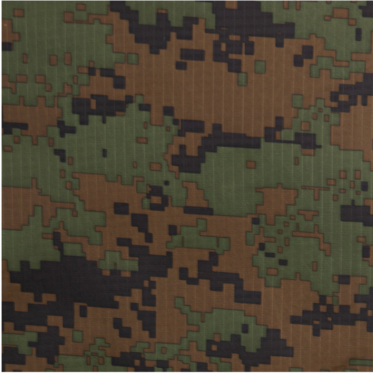 Digital Woodland Camouflage - GI Enhanced Military Style Poncho - Polyester Ripstop