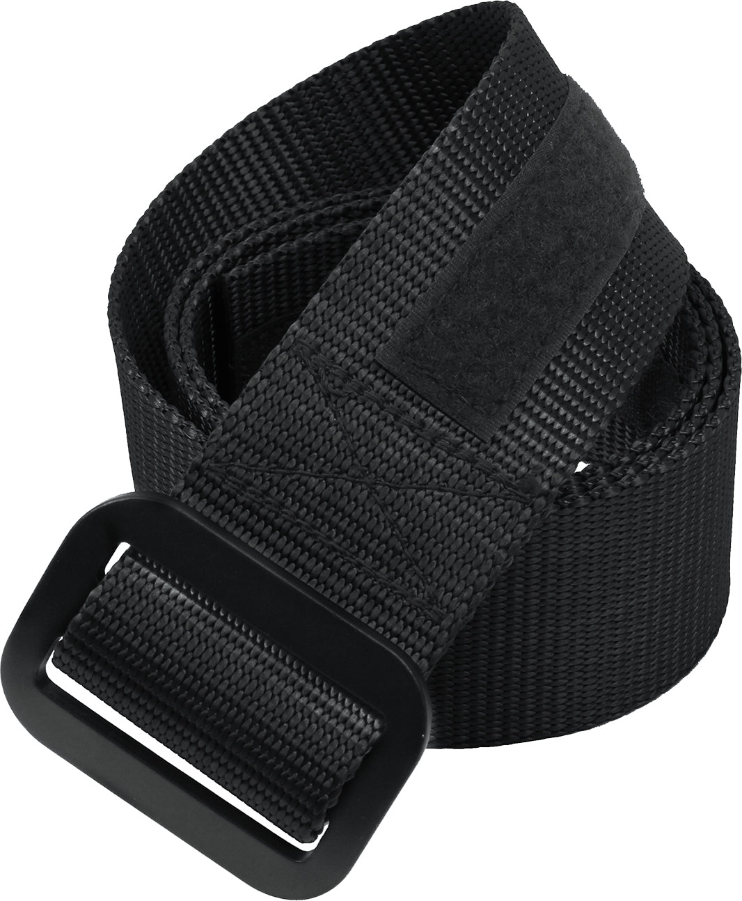 Black - Military Riggers Belt Tactical Nylon Heavy Duty Adjustable Utility Belt