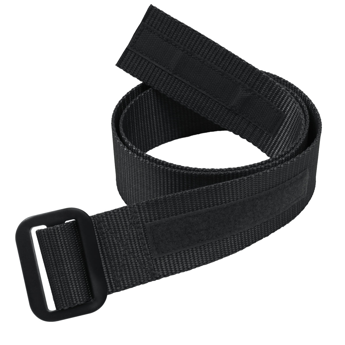 Black - Military Riggers Belt Tactical Nylon Heavy Duty Adjustable Utility Belt