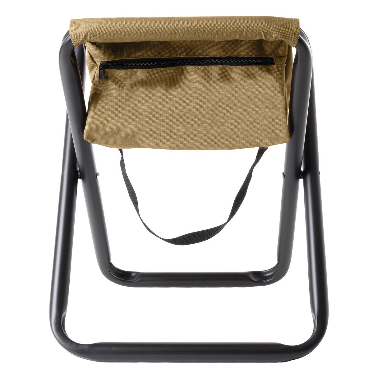 Coyote Brown - Military Deluxe Folding Stool with Pouch