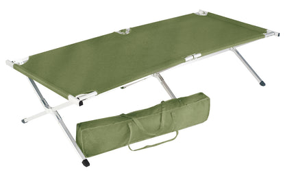 Olive Drab - GI Type Deluxe King Size Folding Cot