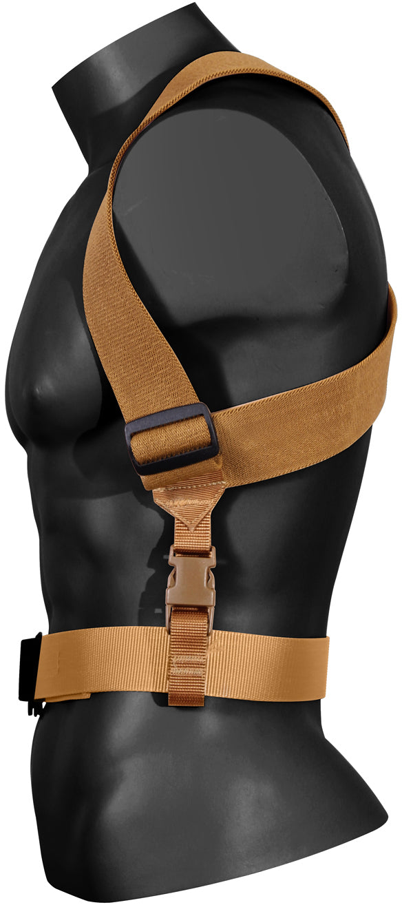 Coyote Brown - Military Combat Suspenders