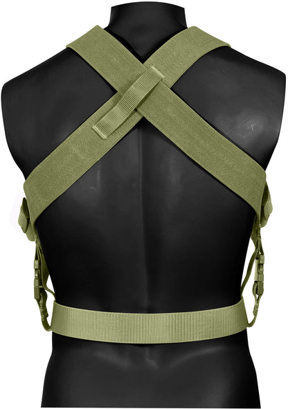 Olive Drab - Military Combat Suspenders