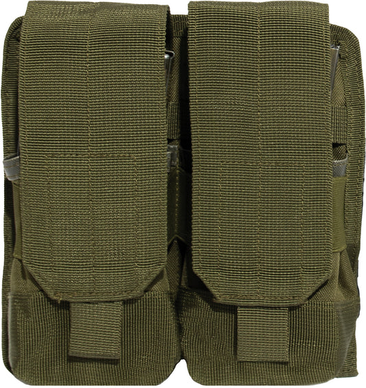 Olive Drab - Rifle Magazine Holder Military Universal MOLLE Pouch