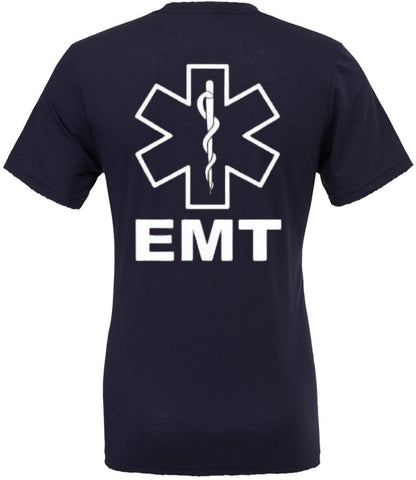 EMT T-Shirt | 100% Cotton Emergency Medical Technician 911 Paramedic Shirt | Short Sleeve Tee for Men & Women