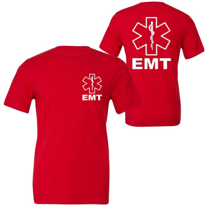 EMT T-Shirt | 100% Cotton Emergency Medical Technician 911 Paramedic Shirt | Short Sleeve Tee for Men & Women