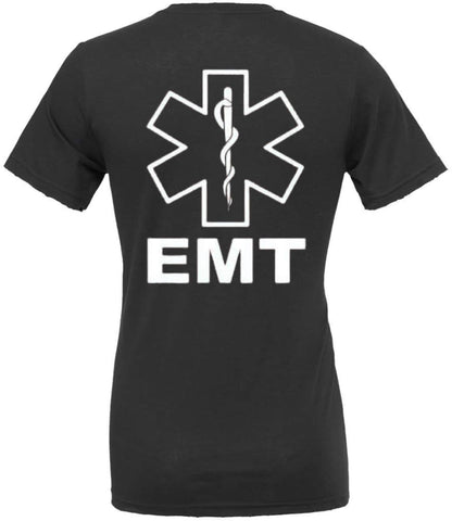 EMT T-Shirt | 100% Cotton Emergency Medical Technician 911 Paramedic Shirt | Short Sleeve Tee for Men & Women