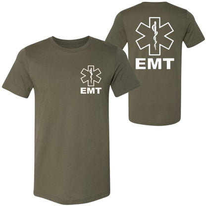 EMT T-Shirt | 100% Cotton Emergency Medical Technician 911 Paramedic Shirt | Short Sleeve Tee for Men & Women
