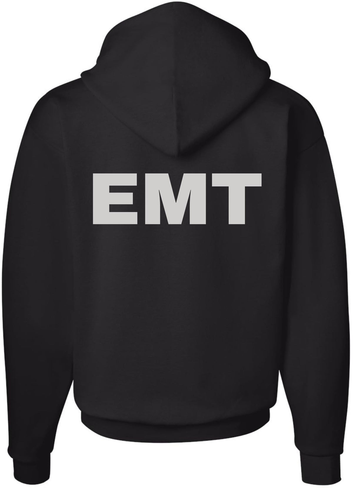EMT Hoodie Emergency Medical Technician First Responder AMBU Double Sided Hooded Sweatshirt