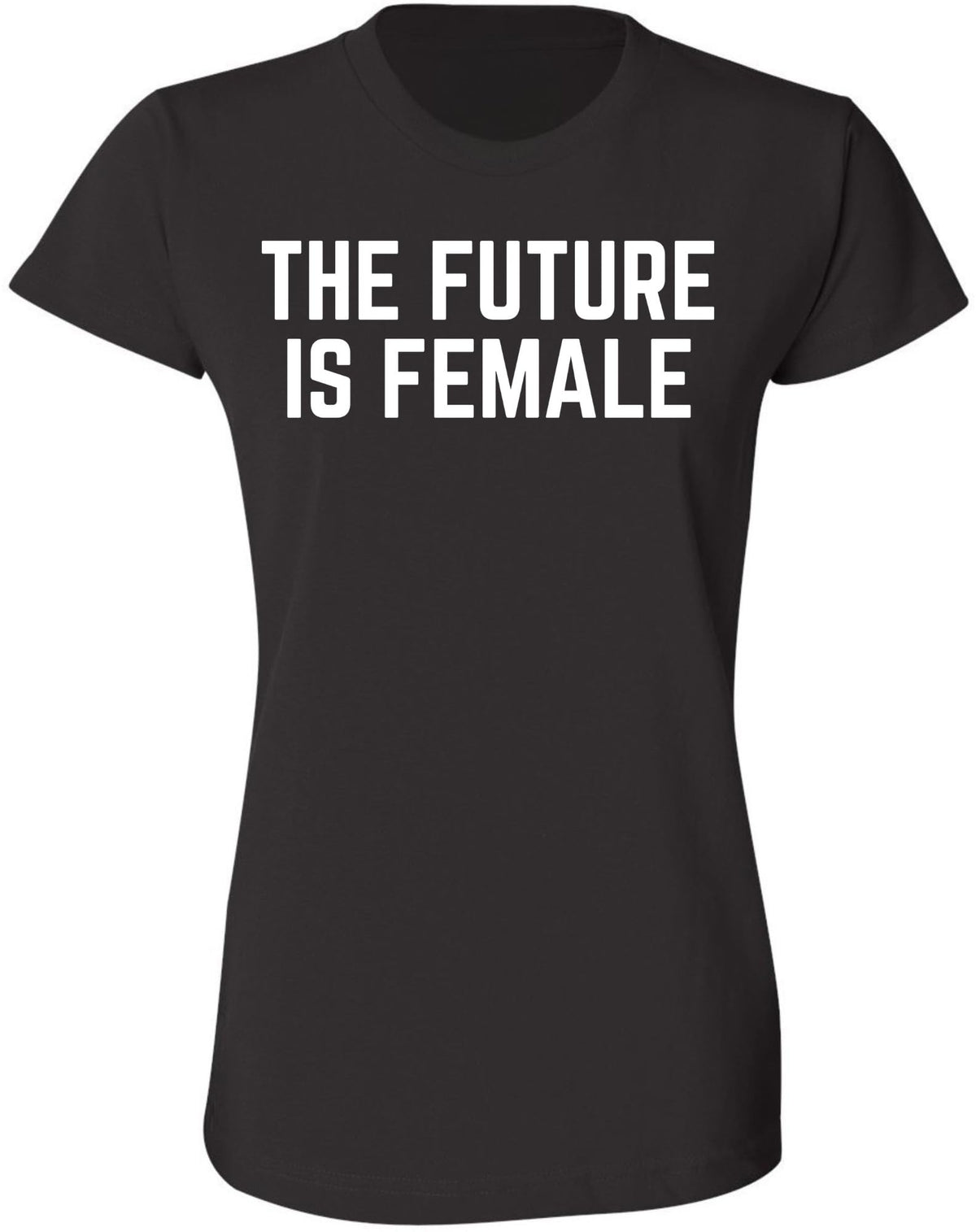 The Future Is Female Printed T-Shirt Women Empowerment 100% Cotton Crewneck Tee