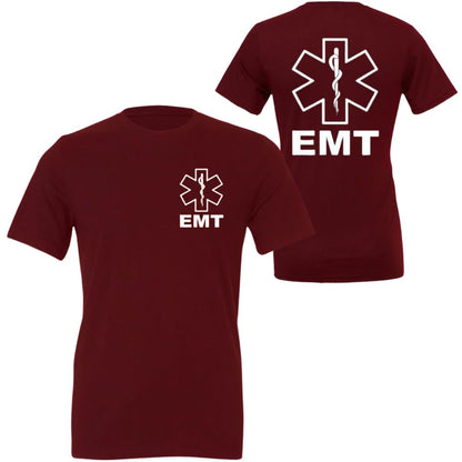 EMT T-Shirt | 100% Cotton Emergency Medical Technician 911 Paramedic Shirt | Short Sleeve Tee for Men & Women
