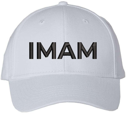 Imam Embroidered Baseball Cap | Text Sheikh Islamic Scholar Men's Hat | Structured Hat