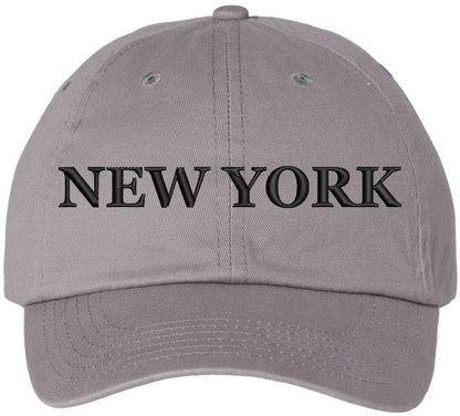 New York Embroidered Dad Hat | NYC Fashion Urban Snapback Adjustable Cap for Men & Women