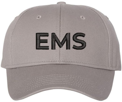 EMS Embroidered Baseball Cap | Emergency Medical Services Paramedics First Responders Hat | Structured