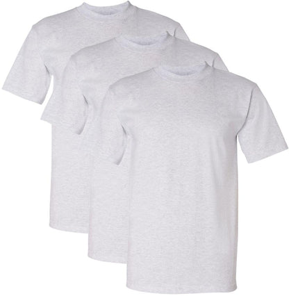 US Army Heavyweight Solid Color T-Shirts | Made in USA 100% Cotton Heavy Weight Crewneck Shirts | 3 Pack