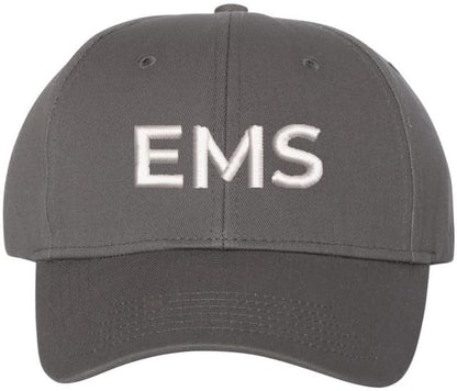 EMS Embroidered Baseball Cap | Emergency Medical Services Paramedics First Responders Hat | Structured