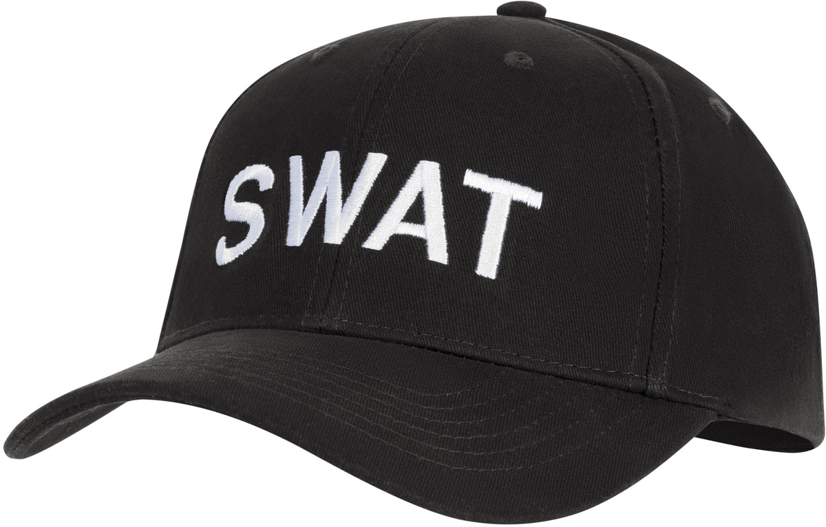 Black - Law Enforcement SWAT Adjustable Cap