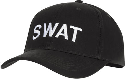 Black - Law Enforcement SWAT Adjustable Cap