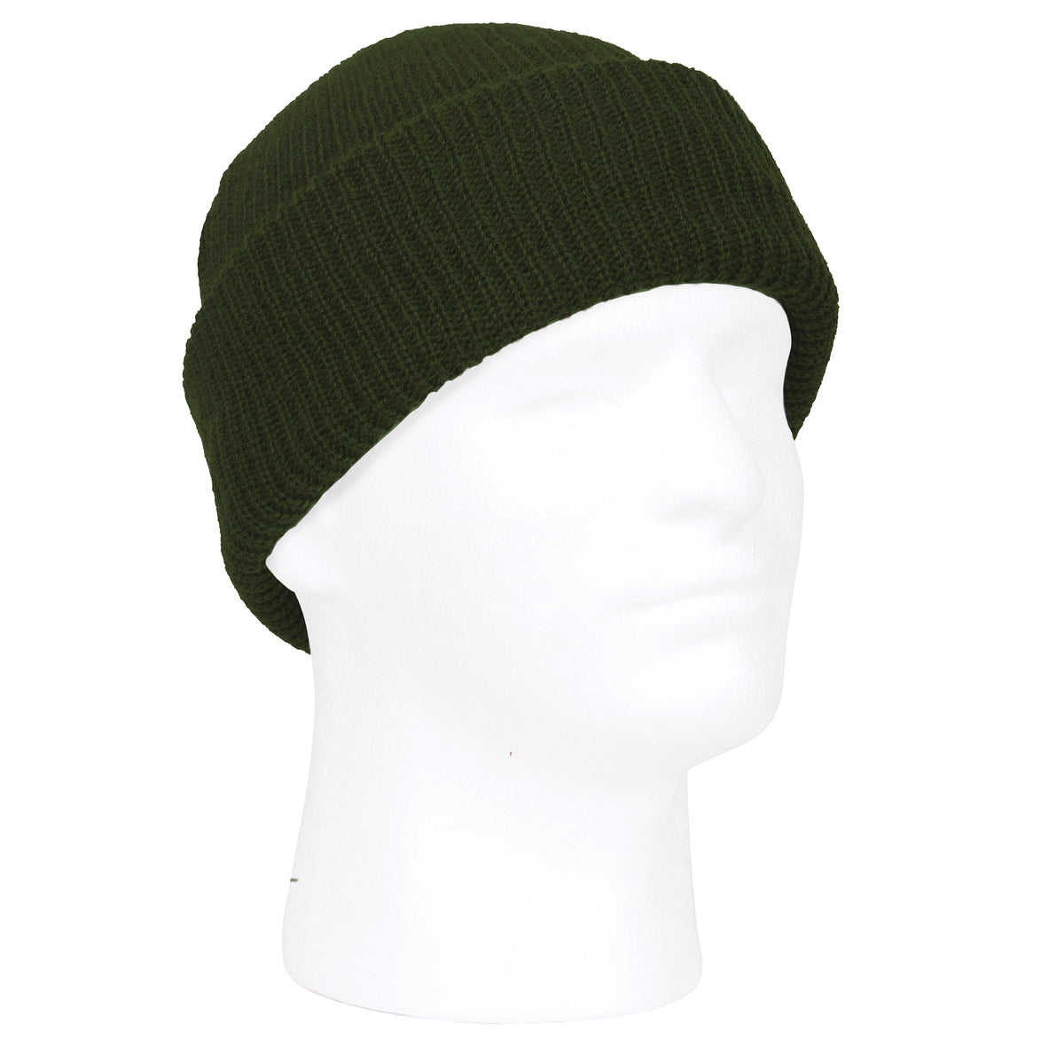 Olive Drab Military Watch Cap - Acrylic USA Made