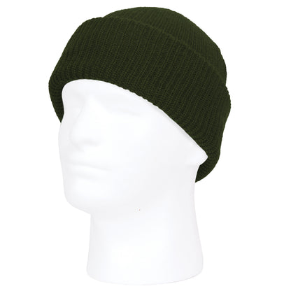 Olive Drab Military Watch Cap - Acrylic USA Made