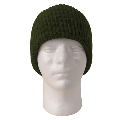 Olive Drab Military Watch Cap - Acrylic USA Made