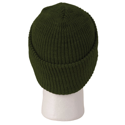 Olive Drab Military Watch Cap - Acrylic USA Made