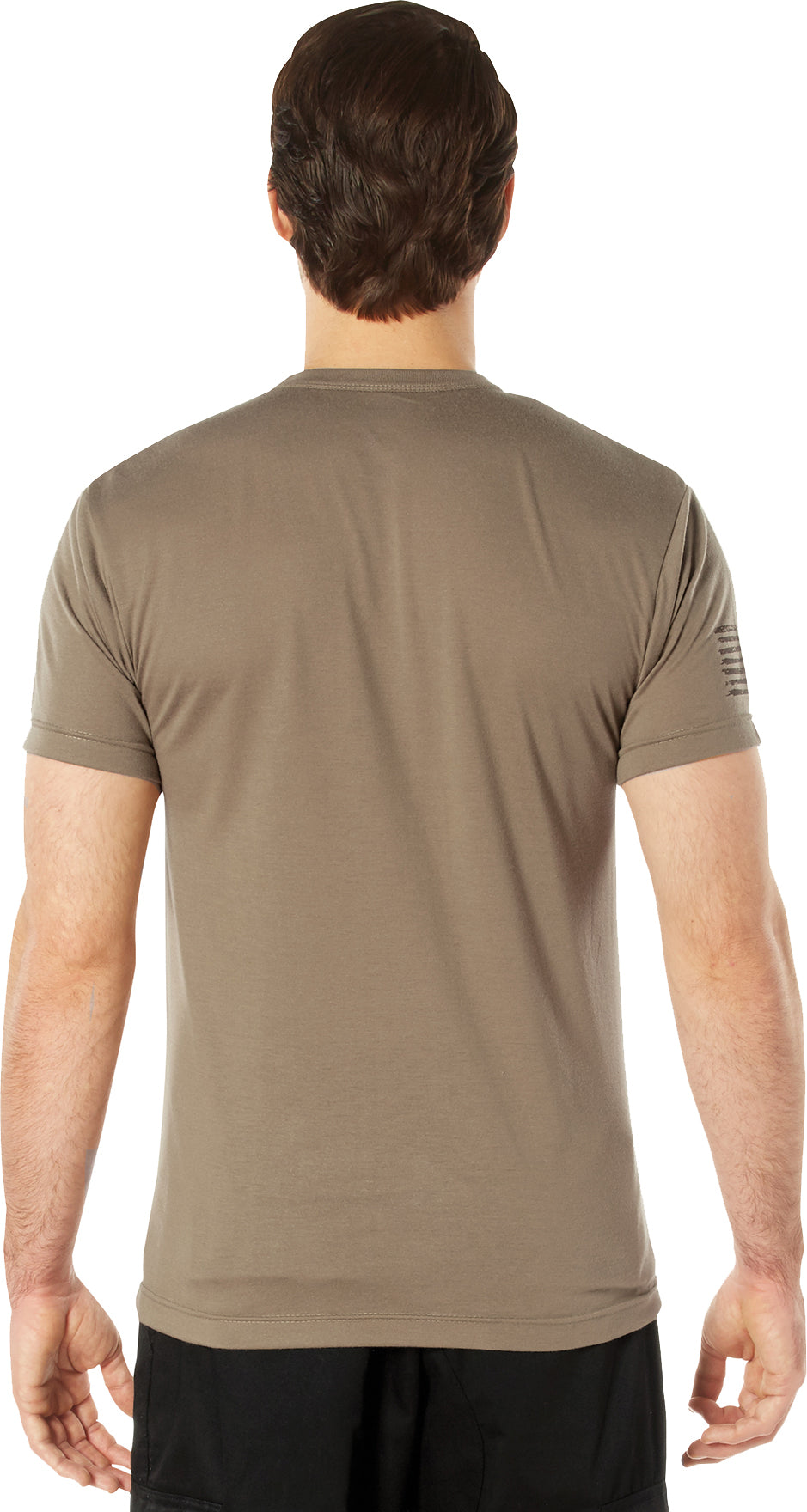Coyote Brown USMC Eagle, Globe, & Anchor Moisture Wicking T-Shirt