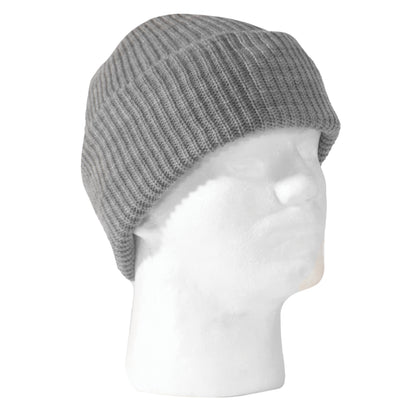 Grey - Acrylic Watch Cap