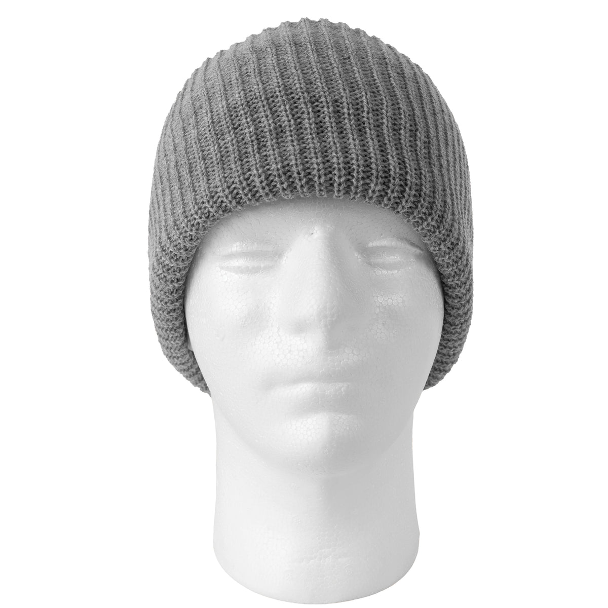 Grey - Acrylic Watch Cap