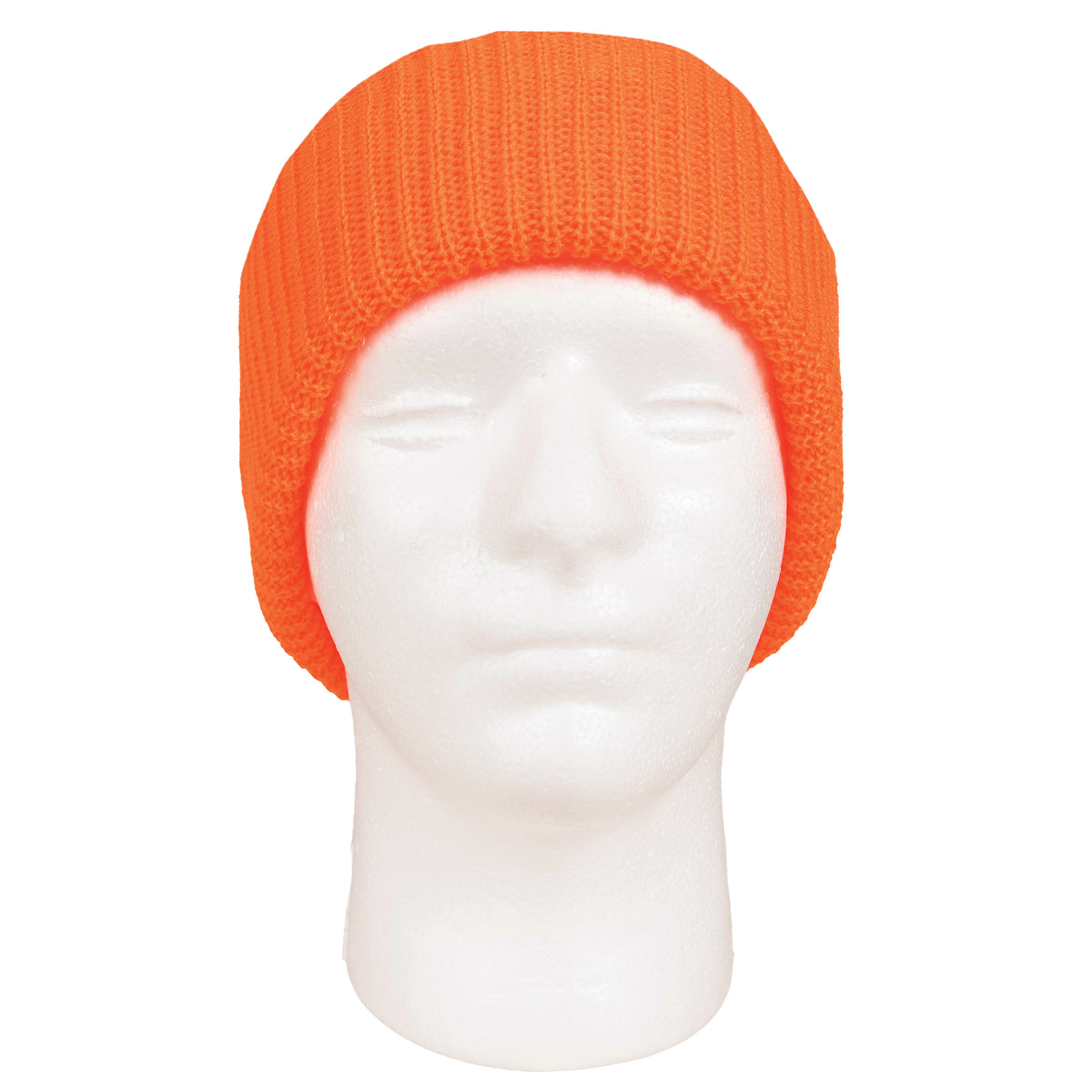Blaze Orange - High-Visibility Genuine GI Outdoor Watch Cap - Acrylic