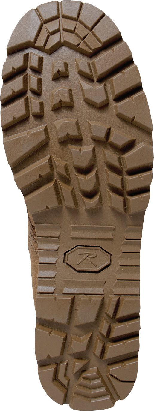 Coyote Brown G.I. Type Sierra Sole Tactical Boots - 8 Inch