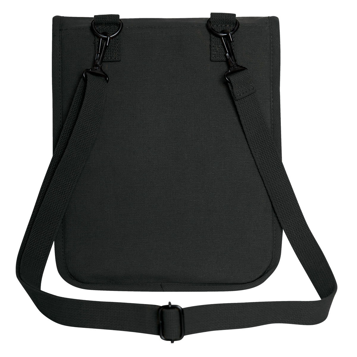Black - Military Map Case Shoulder Bag