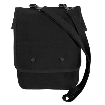 Black - Military Map Case Shoulder Bag
