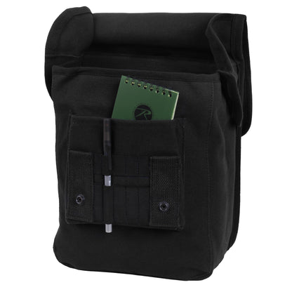 Black - Military Map Case Shoulder Bag
