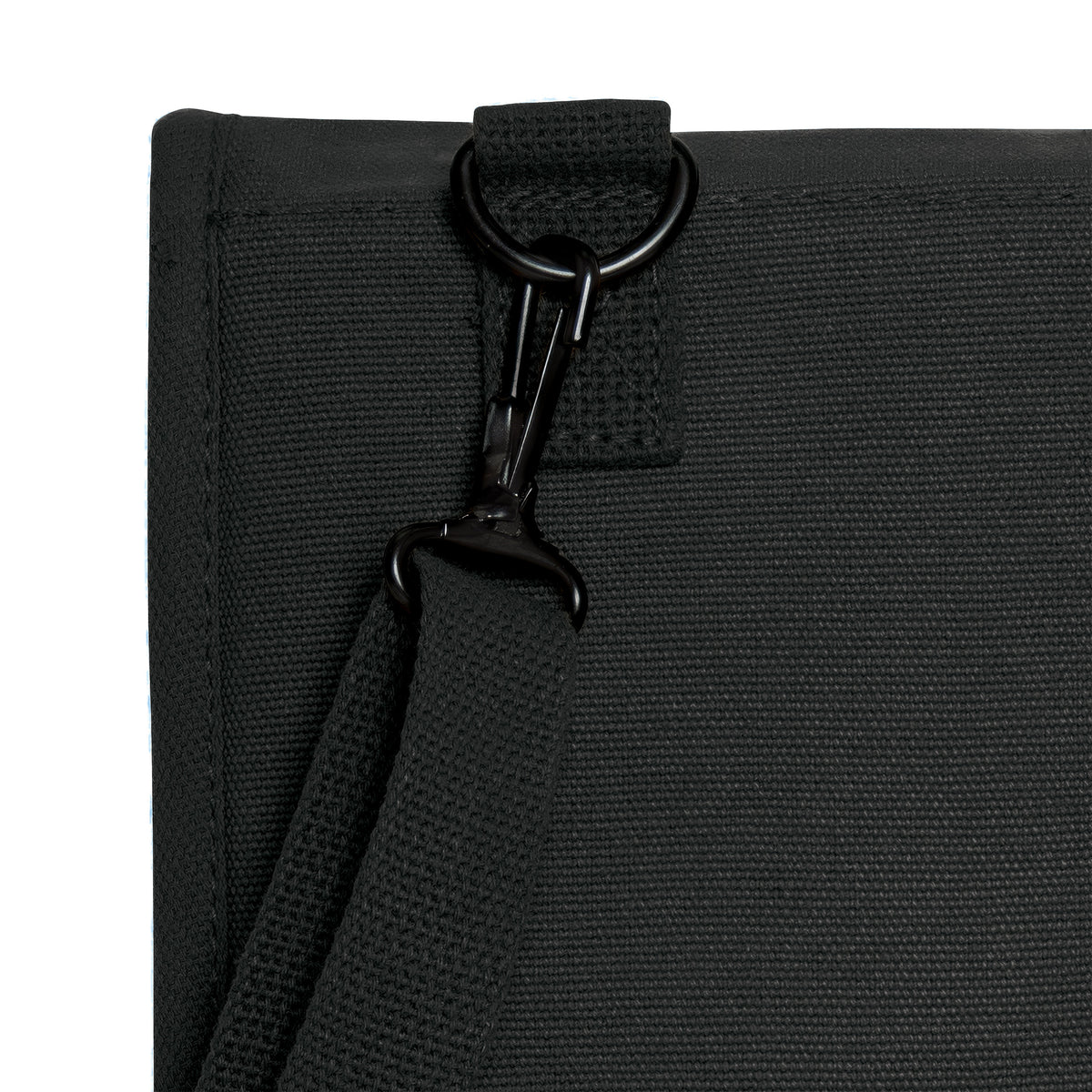 Black - Military Map Case Shoulder Bag