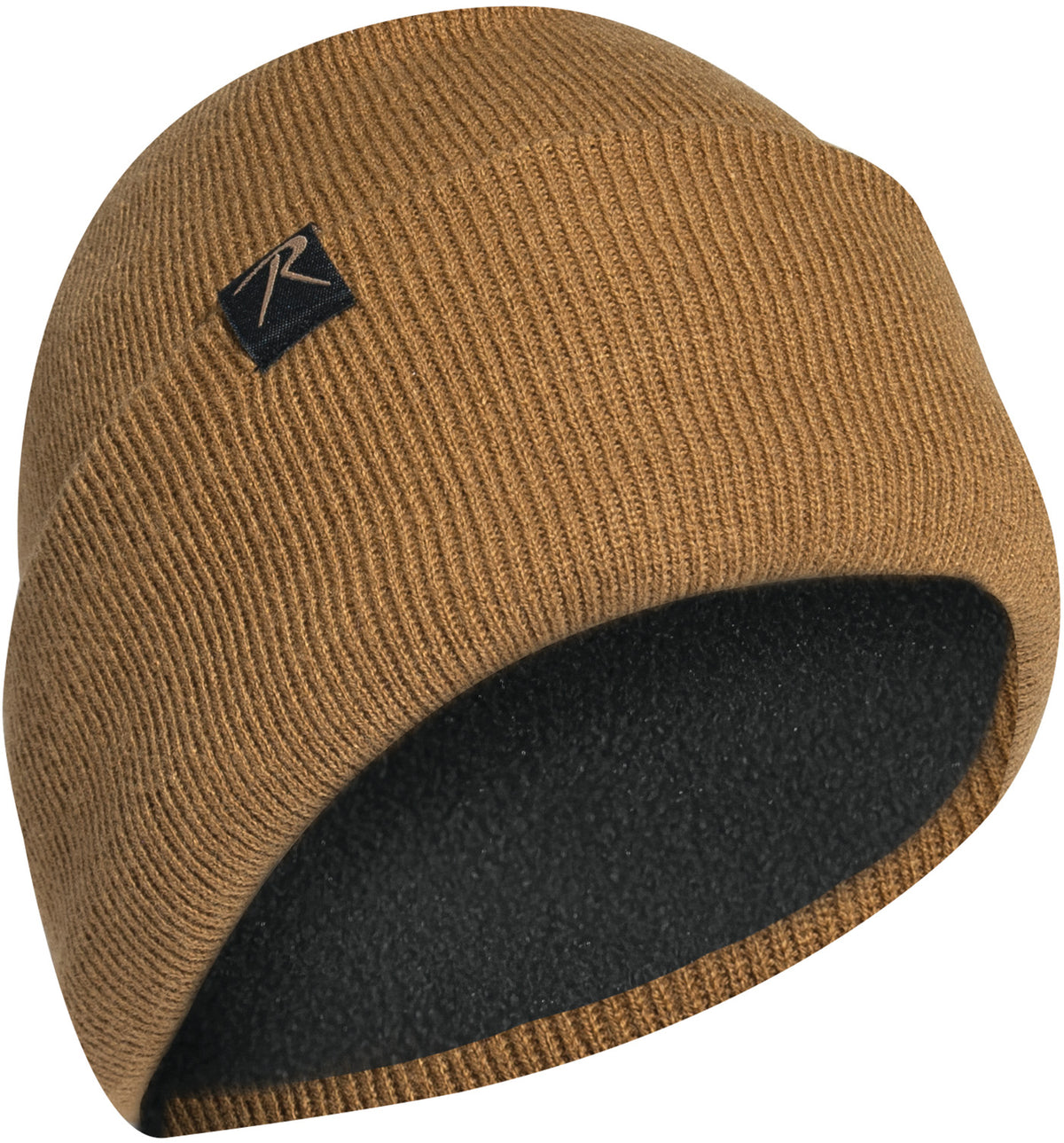 Deluxe Fine Knit Acrylic Watch Cap Fleece-Lined Warm Beanie Hat with Rothco Tag