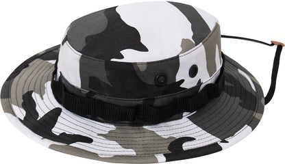 City Camouflage - Tactical Military Boonie Hat - Polyester Cotton