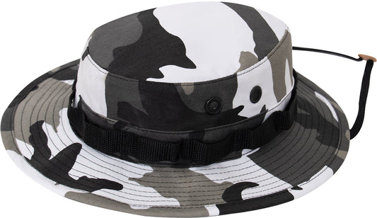 City Camouflage - Tactical Military Boonie Hat - Polyester Cotton