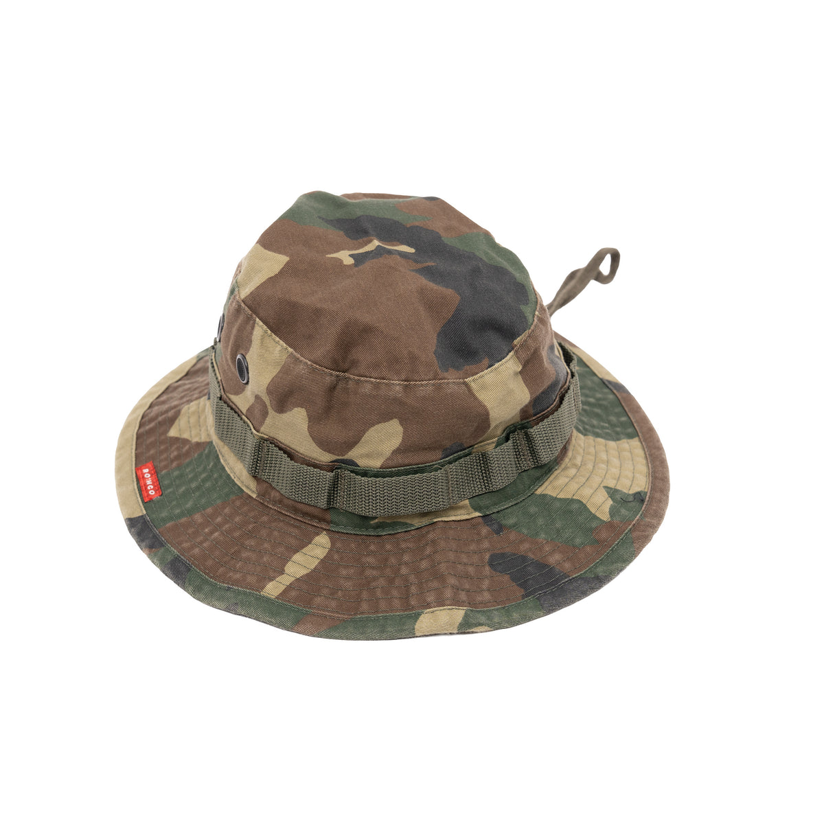 Vintage Tactical Boonie Hat – Wide Brim Sun Protection Jungle Bucket Cap