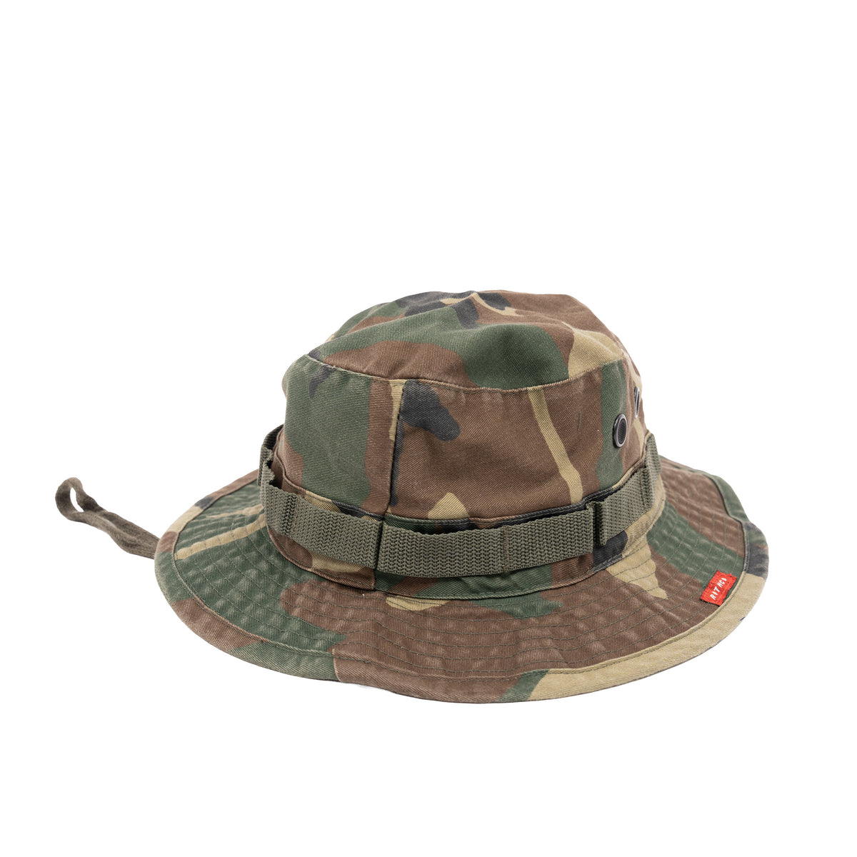 Vintage Tactical Boonie Hat – Wide Brim Sun Protection Jungle Bucket Cap