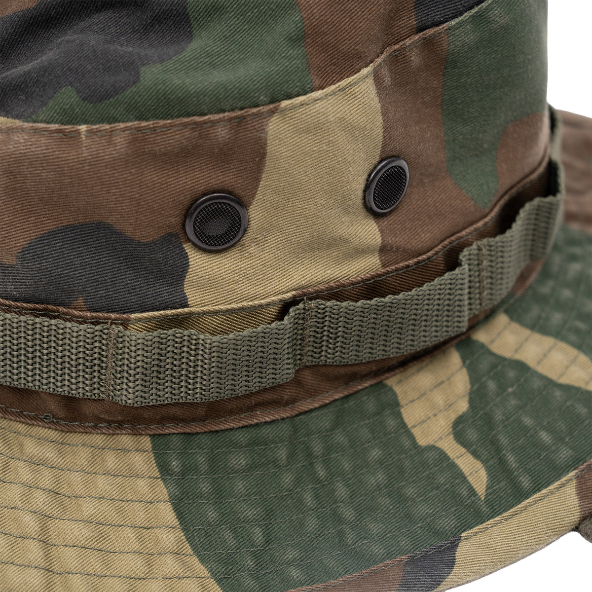 Vintage Tactical Boonie Hat – Wide Brim Sun Protection Jungle Bucket Cap